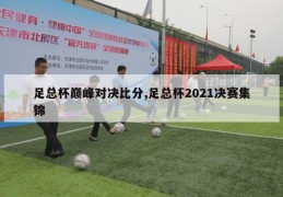 足总杯巅峰对决比分,足总杯2021决赛集锦