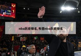 nba历史排名,韦德nba历史排名