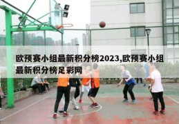 欧预赛小组最新积分榜2023,欧预赛小组最新积分榜足彩网