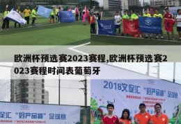 欧洲杯预选赛2023赛程,欧洲杯预选赛2023赛程时间表葡萄牙