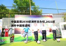 中国赢得2030欧洲杯主办权,2021欧洲杯中国有进吗